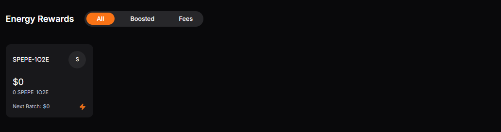 Energy Rewards