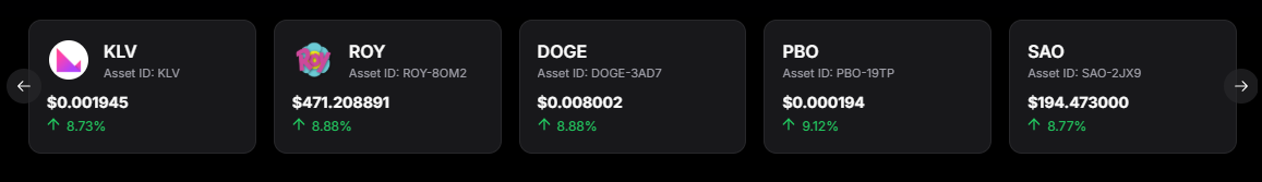 Trade Token Price Image